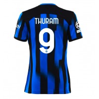 Inter Milan Marcus Thuram #9 Hjemmedrakt Dame 2023-24 Kortermet